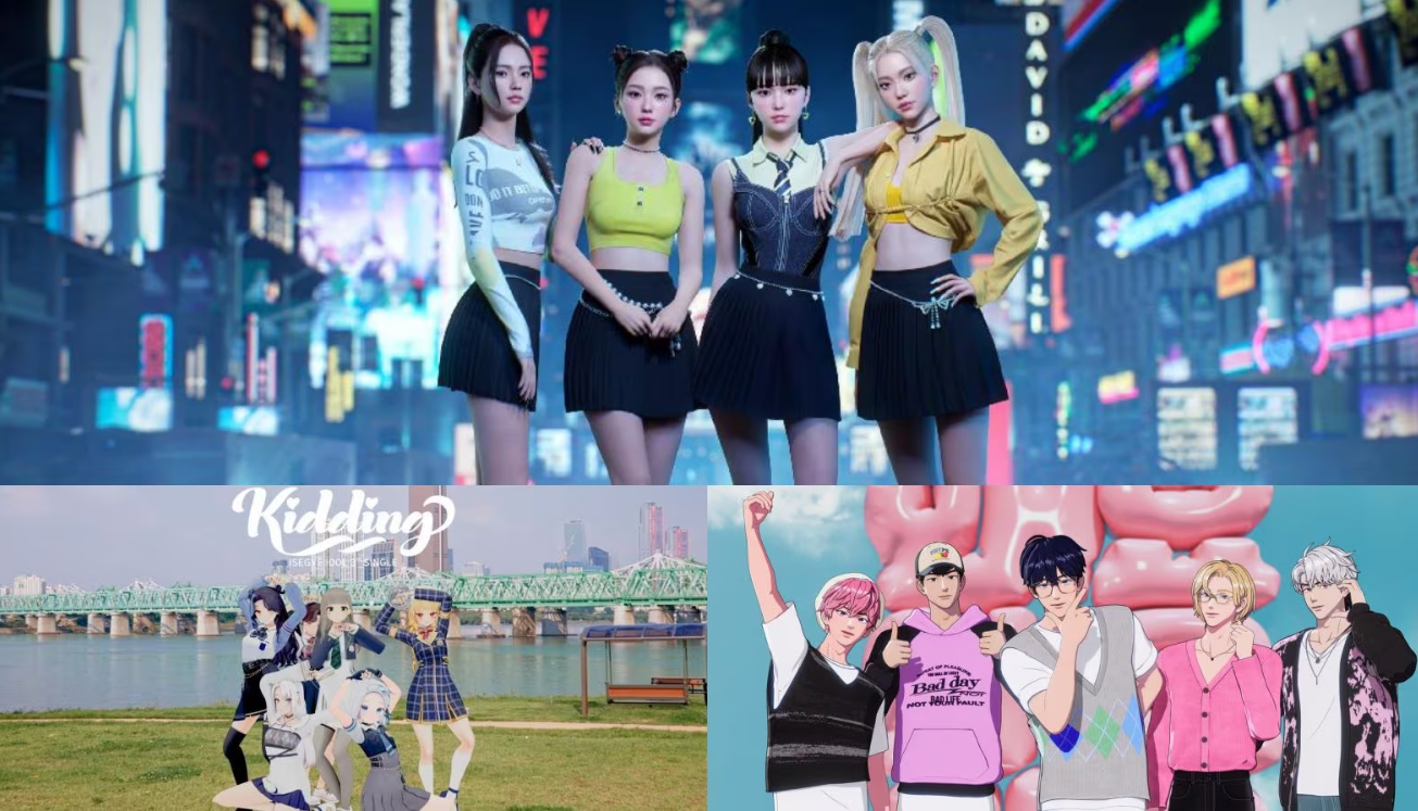 Virtual idols storm K-pop scene with record-breaking sales and Billboard  hits